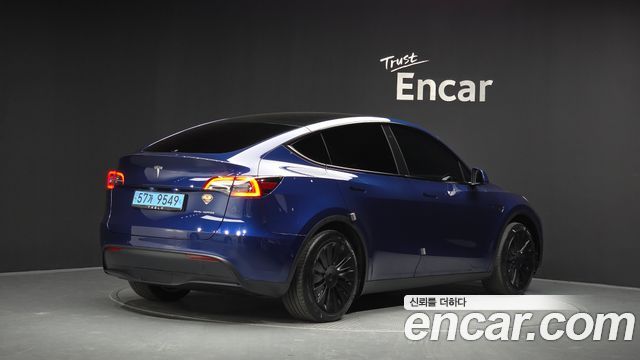 Tesla Model Y из Кореи Encar