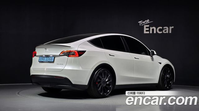 Tesla Model Y из Кореи Encar