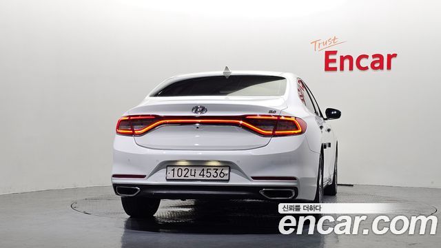 Hyundai Grandeur из Кореи Encar