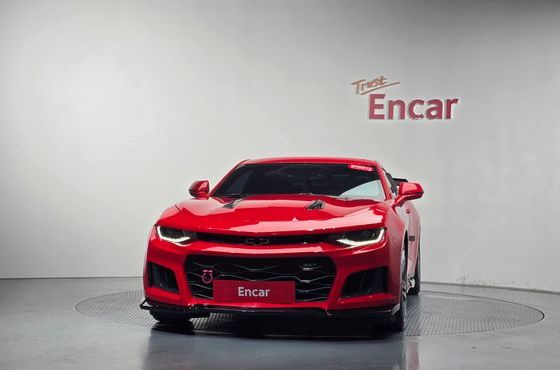 Chevrolet (Daewoo) Camaro SS 6.2 V8 Volcano Red — пробег 86 355 км — фото 3 из 5