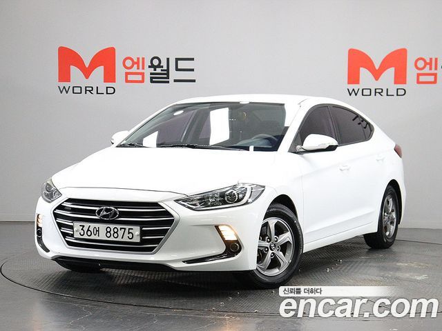 Hyundai AVANTE из Кореи Encar