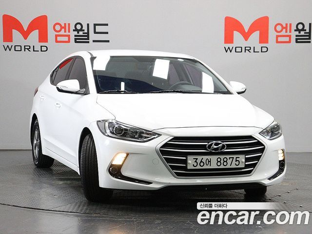 Hyundai AVANTE из Кореи Encar