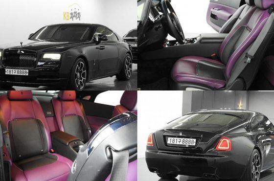 Rolls-Royce Wraith 6.6 Black Badge — пробег 36 292 км — фото 1 из 5