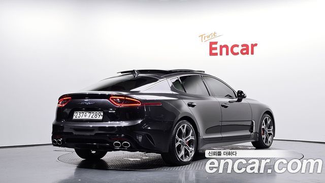 Kia Stinger из Кореи Encar