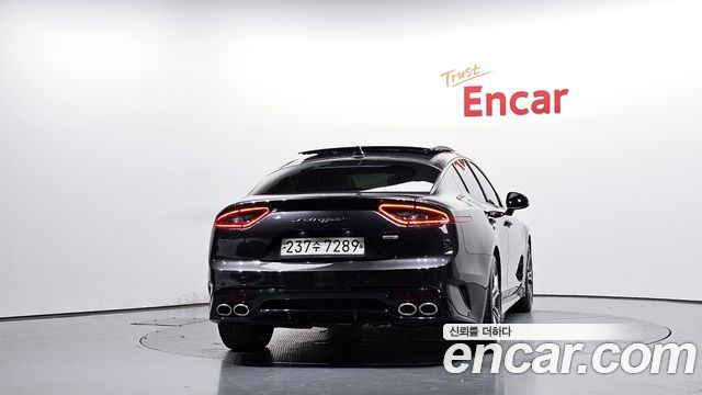 Kia Stinger из Кореи Encar