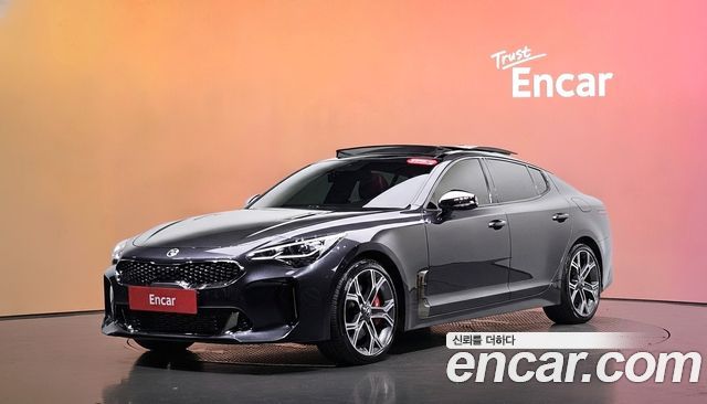 Kia Stinger из Кореи Encar
