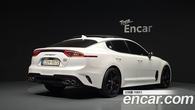 Kia Stinger из Кореи Encar