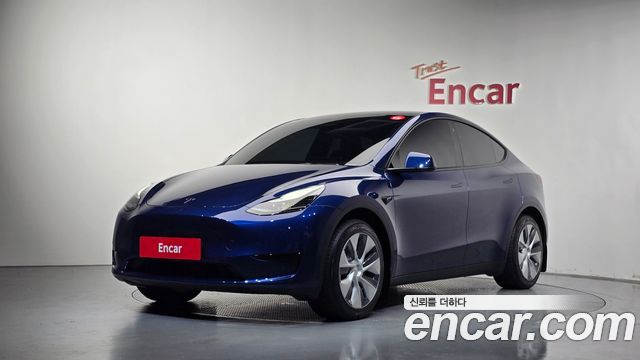 Tesla Model Y из Кореи Encar