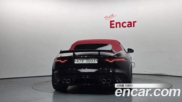 Jaguar F-TYPE 5.0 SVR Convertible AWD X152 — пробег 56 015 км — фото 4 из 5
