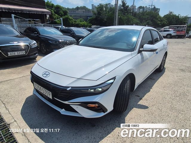 Hyundai AVANTE 1.6 LPi (Rent car) Modern — пробег 3 000 км — фото 1 из 5