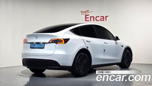 Tesla Model Y из Кореи Encar