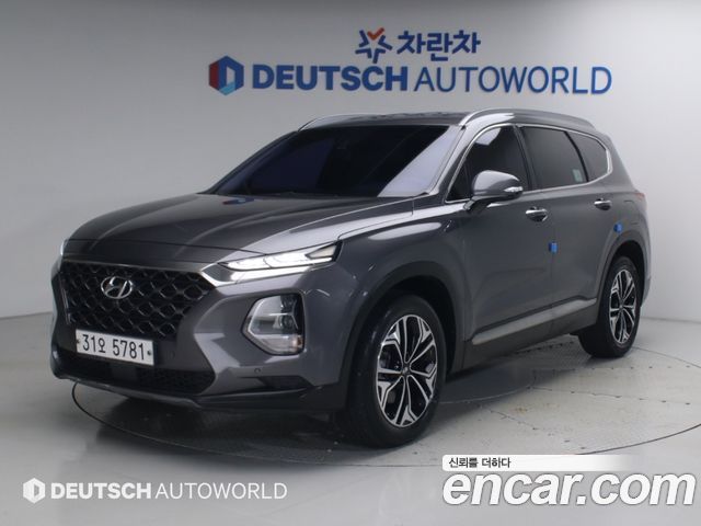 Hyundai Santafe из Кореи Encar