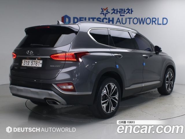 Hyundai Santafe из Кореи Encar