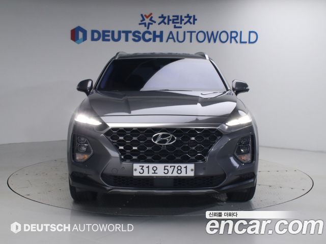 Hyundai Santafe из Кореи Encar