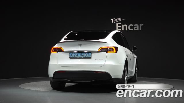 Tesla Model Y из Кореи Encar