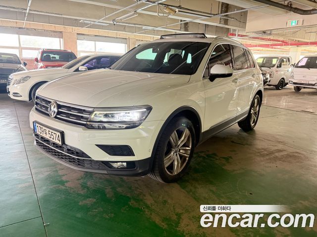 Volkswagen Tiguan из Кореи Encar