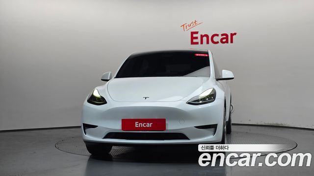 Tesla Model Y из Кореи Encar