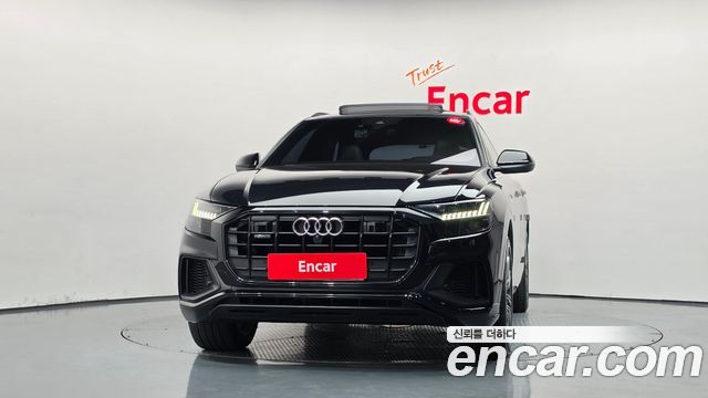 Audi Q8 55 TFSI Quattro Premium — пробег 96 444 км — фото 3 из 5
