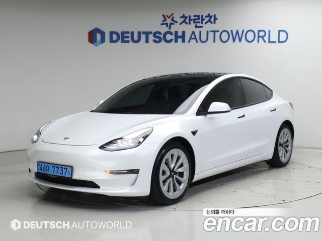Tesla Model 3 из Кореи Encar