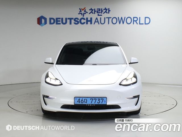 Tesla Model 3 из Кореи Encar