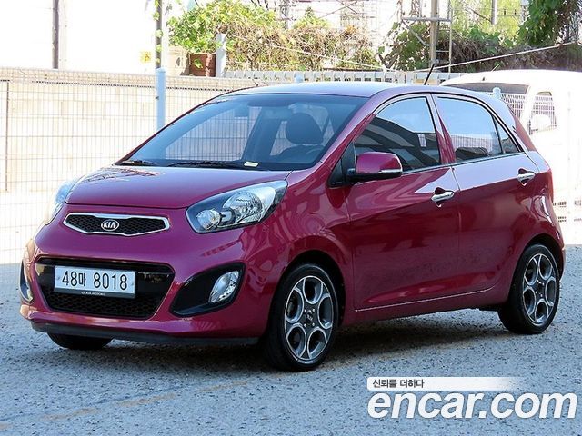 Kia morning из Кореи Encar