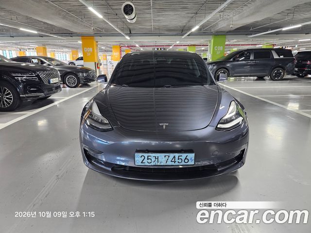 Tesla Model 3 из Кореи Encar