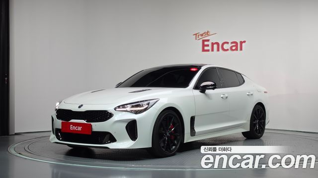 Kia Stinger из Кореи Encar