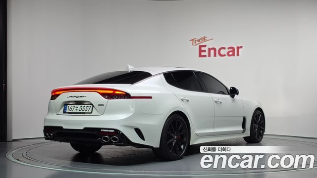 Kia Stinger из Кореи Encar