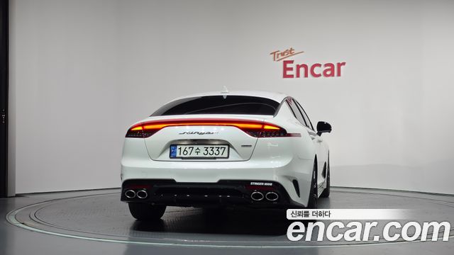 Kia Stinger из Кореи Encar