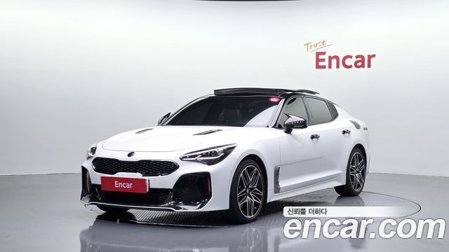 Kia Stinger из Кореи Encar