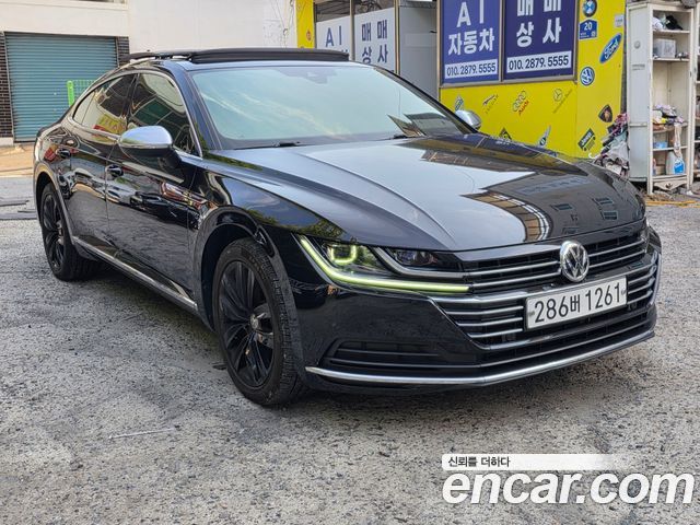 Volkswagen Arteon из Кореи Encar