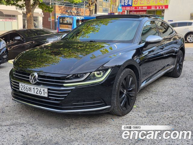 Volkswagen Arteon из Кореи Encar