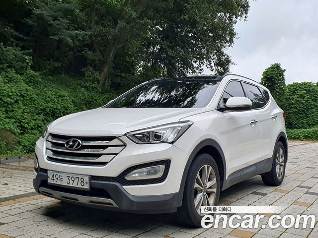 Hyundai Santafe Diesel(e-VGT) 2.0 2WD Premium — пробег 102 550 км — фото 1 из 5