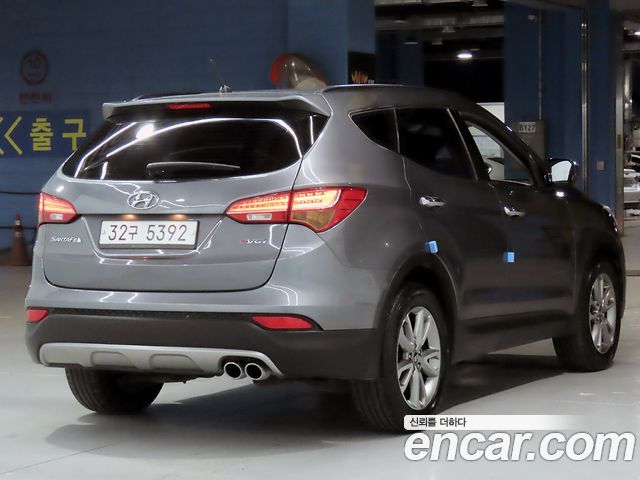 Hyundai Santafe Diesel(e-VGT) 2.0 2WD Premium — пробег 208 100 км — фото 4 из 5