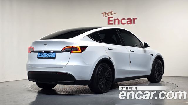 Tesla Model Y из Кореи Encar