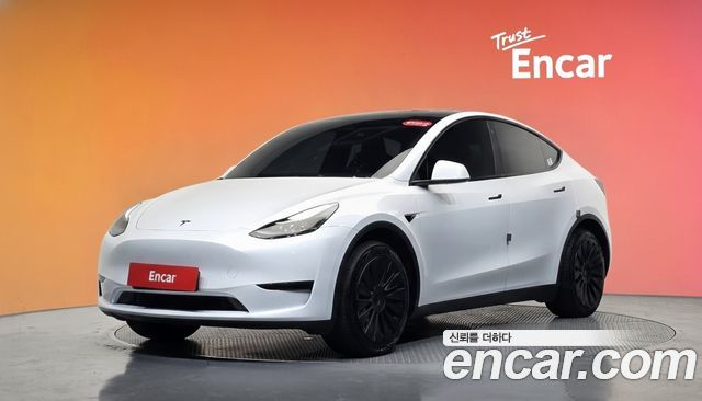 Tesla Model Y из Кореи Encar