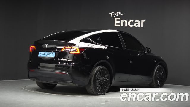 Tesla Model Y из Кореи Encar