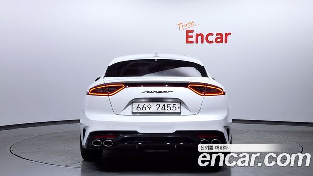 Kia Stinger из Кореи Encar