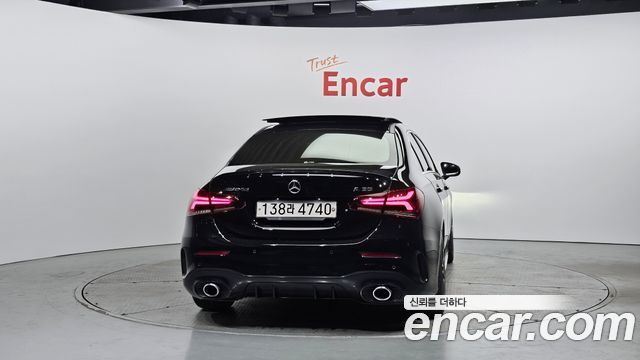 Mercedes-Benz A-Class AMG A35 4MATIC Sedan — пробег 17 882 км — фото 4 из 5