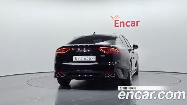 Kia Stinger из Кореи Encar