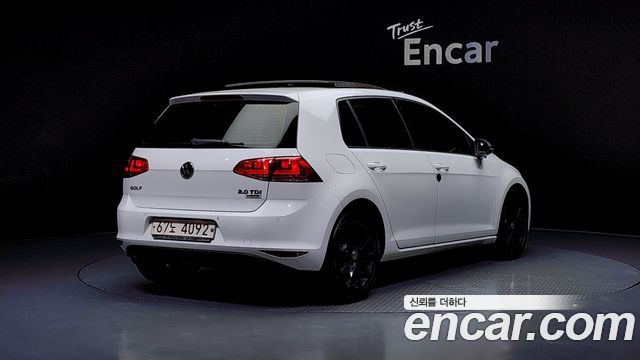 Volkswagen Golf из Кореи Encar