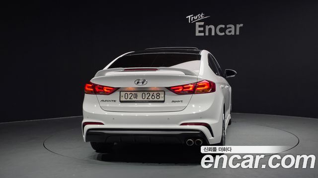 Hyundai AVANTE из Кореи Encar