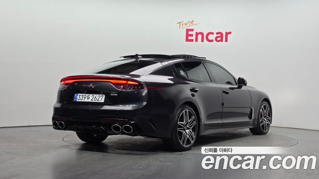 Kia Stinger из Кореи Encar