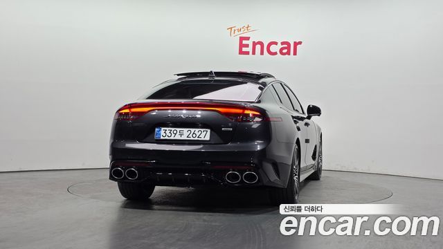 Kia Stinger из Кореи Encar