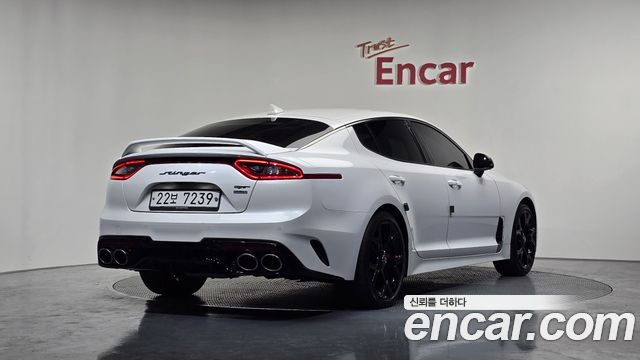 Kia Stinger из Кореи Encar
