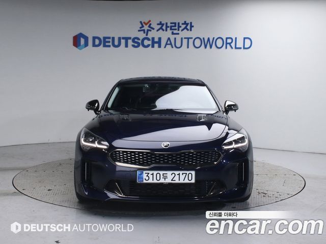 Kia Stinger из Кореи Encar