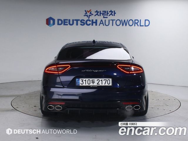 Kia Stinger из Кореи Encar