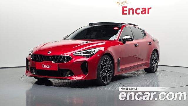 Kia Stinger из Кореи Encar