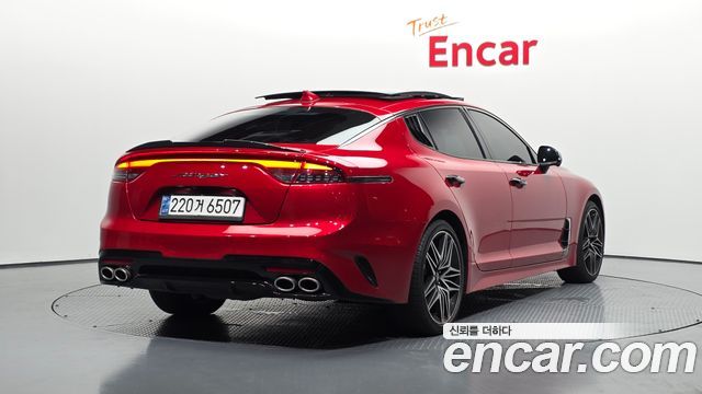 Kia Stinger из Кореи Encar