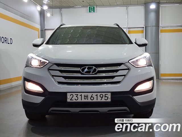 Hyundai Santafe Diesel(e-VGT) 2.0 2WD Premium — пробег 220 299 км — фото 3 из 5